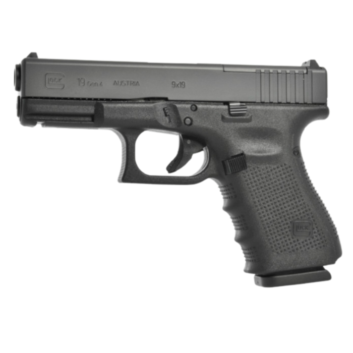 Pistola Glock 19 Gen 4 MOS Calibre .9mm