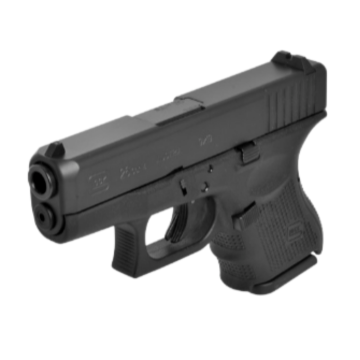 Pistola Glock 26 Gen 4 Calibre .9mm - Imagen 2